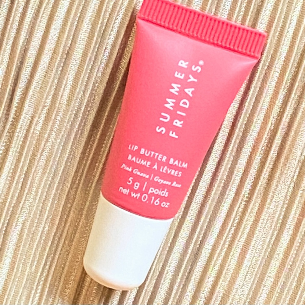 Summer Fridays Lip Butter Balm PINK GUAVA 5g travel size